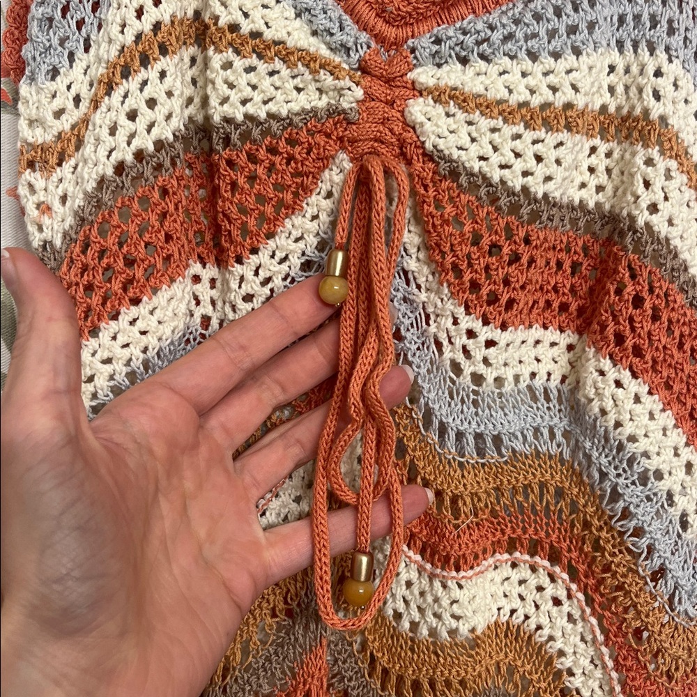 Zimmermann Devi Wave Crochet Mini Dress - Zimmermann Size 0 - Picture 12 of 17